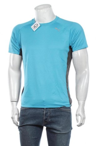 Ανδρικό t-shirt PUMA, Μέγεθος M, Χρώμα Μπλέ, Πολυεστέρας, Τιμή 18,19 €