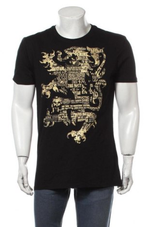 Мъжка тениска Smog, Размер XL, Цвят Черен, Цена 25,20 лв.