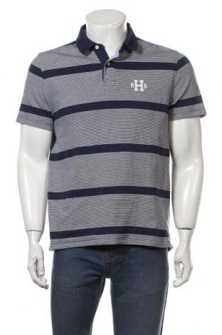 Мъжка тениска Tommy Hilfiger, Размер M, Цвят Син, Памук, Цена 37,80 лв.