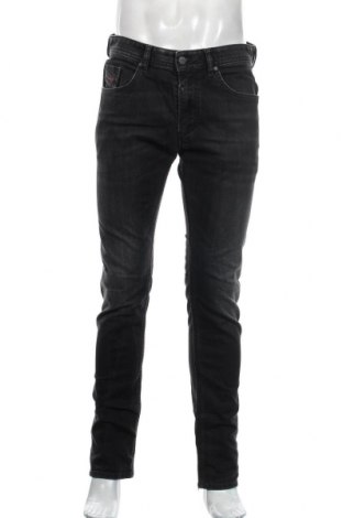 Męskie jeansy Diesel, Rozmiar M, Kolor Czarny, 98% bawełna, 2% elastyna, Cena 189,00 zł