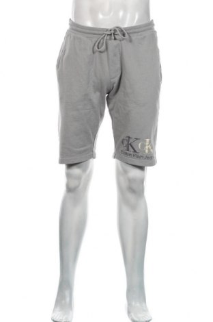 Herren Shorts Calvin Klein Jeans, Größe M, Farbe Grau, Baumwolle, Preis 56,52 €