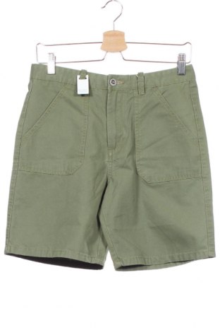 Мъжки къс панталон Springfield, Размер S, Цвят Зелен, Памук, Цена 39,00 лв.