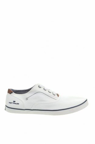 Мъжки обувки Tom Tailor, Размер 44, Цвят Бял, Текстил, Цена 68,00 лв.