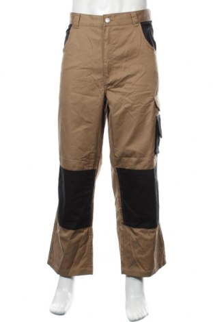 Мъжки панталон, Размер XL, Цвят Бежов, 65% полиестер, 35% памук, Цена 68,25 лв.