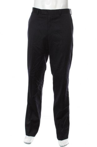 Мъжки панталон Hugo Boss, Размер M, Цвят Син, Вълна, Цена 134,40 лв.