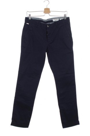 Мъжки панталон Review, Размер S, Цвят Син, 98% памук, 2% еластан, Цена 16,40 лв.