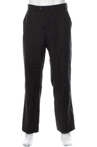 Мъжки панталон S.Oliver, Размер L, Цвят Черен, 55% полиестер, 45% вълна, Цена 13,02 лв.