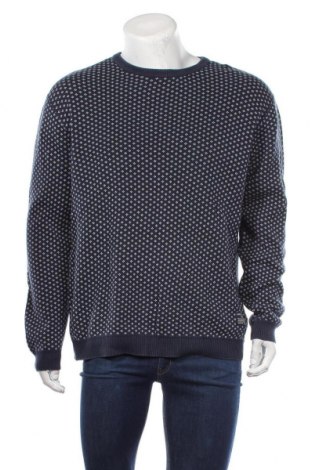Мъжки пуловер Core By Jack & Jones, Размер XL, Цвят Син, Памук, Цена 29,14 лв.