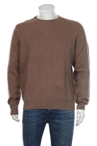 Męski sweter Devred 1902, Rozmiar XXL, Kolor Beżowy, 48%akryl, 33% poliamid, 19% wełna, Cena 185,63 zł