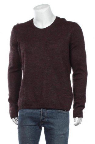 Мъжки пуловер Kenzo, Размер L, Цвят Червен, 50% акрил, 30% полиамид, 20% мохер, Цена 122,25 лв.