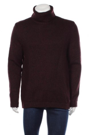 Męski sweter Q/S by S.Oliver, Rozmiar XL, Kolor Czerwony, 55% bawełna, 34%akryl, 10% poliester, 1% elastyna, Cena 185,63 zł