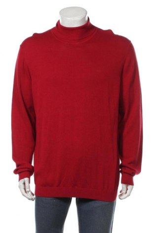 Ανδρικό πουλόβερ S.Oliver, Μέγεθος XXL, Χρώμα Κόκκινο, 60% βαμβάκι, 40% βισκόζη, Τιμή 32,12 €