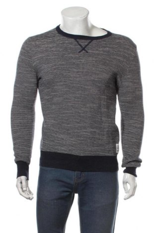 Мъжки пуловер S.Oliver, Размер S, Цвят Син, Памук, Цена 47,17 лв.