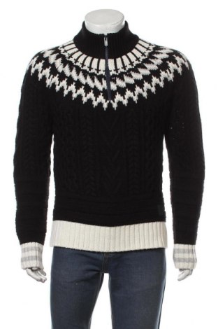 Мъжки пуловер S.Oliver, Размер L, Цвят Черен, Цена 45,58 лв.
