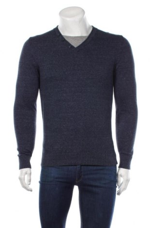 Мъжки пуловер S.Oliver, Размер S, Цвят Син, Памук, Цена 29,37 лв.