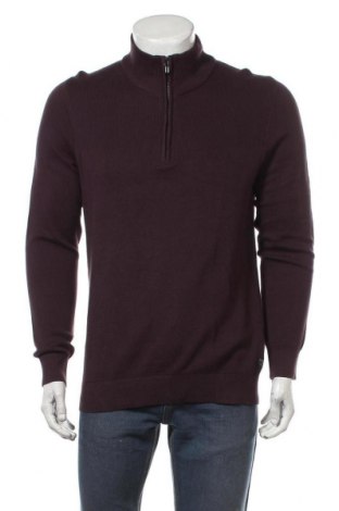 Мъжки пуловер S.Oliver, Размер L, Цвят Лилав, Памук, Цена 29,37 лв.