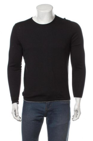 Мъжки пуловер S.Oliver Black Label, Размер S, Цвят Син, 90% памук, 10% коприна, Цена 52,39 лв.