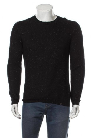 Мъжки пуловер S.Oliver Black Label, Размер M, Цвят Черен, 70% памук, 25% коприна, 5% кашмир, Цена 52,39 лв.