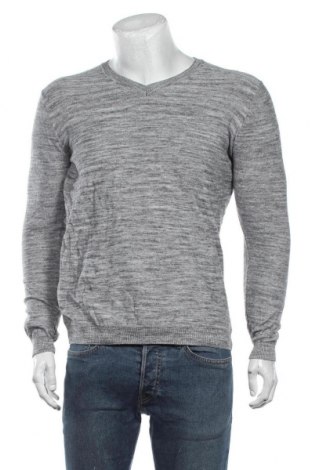Мъжки пуловер Straight Up, Размер M, Цвят Сив, Памук, Цена 25,20 лв.