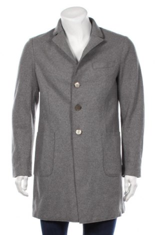 Мъжко палто Seventy Sergio Tegon, Размер M, Цвят Черен, 70% вълна, 25% полиамид, 5% други материали, Цена 98,70 лв.
