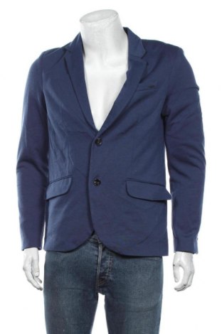 Ανδρικό σακάκι Pull&Bear, Μέγεθος M, Χρώμα Μπλέ, Πολυεστέρας, Τιμή 20,78 €