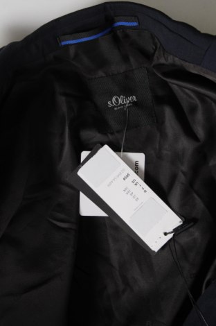 Pánské sako  S.Oliver Black Label, Velikost M, Barva Černá, 98% vlna, 2% elastan, Cena  3 141,00 Kč