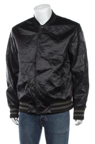 Мъжко яке H&M, Размер XL, Цвят Черен, 100% полиестер, Цена 44,10 лв.