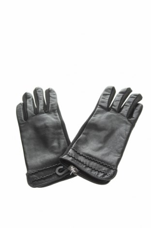 Ръкавици, Цвят Черен, Естествена кожа, Цена 23,10 лв.