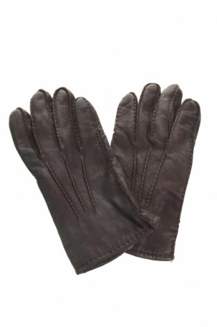 Γάντια, Χρώμα Καφέ, Γνήσιο δέρμα, Τιμή 23,38 €