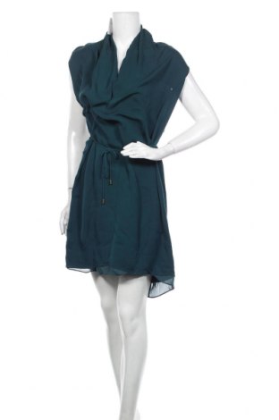 Šaty  Massimo Dutti, Velikost L, Barva Zelená, Polyester, Cena  931,00 Kč