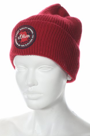 Καπέλο S.Oliver, Χρώμα Κόκκινο, Πολυακρυλικό, Τιμή 15,16 €