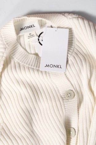 Γυναικεία ζακέτα Monki, Μέγεθος XS, Χρώμα Λευκό, 50% βαμβάκι, 50%ακρυλικό, Τιμή 24,36 €