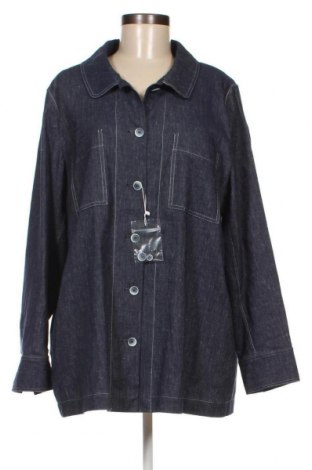 Γυναικείο πουκάμισο Marina Rinaldi, Μέγεθος XL, Χρώμα Μπλέ, Τιμή 25,14 €