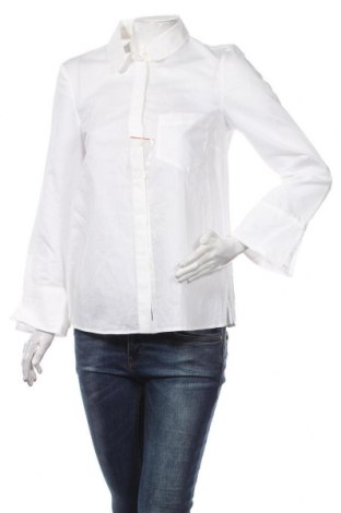 Дамска риза Max&Co., Размер S, Цвят Бял, 82% памук, 18% полиамид, Цена 108,40 лв.