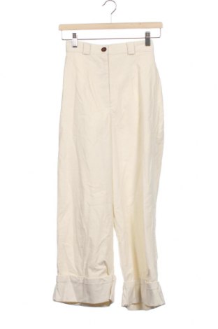 Γυναικείο κοτλέ παντελόνι, Μέγεθος XXS, Χρώμα Εκρού, Τιμή 4,64 €