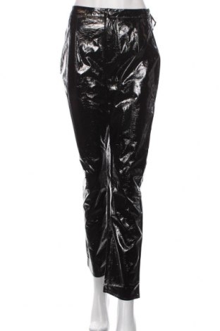 Γυναικείο παντελόνι δερμάτινο Missguided, Μέγεθος S, Χρώμα Μαύρο, Τιμή 6,43 €