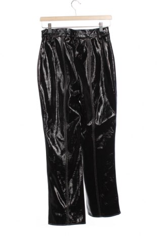 Дамски кожен панталон NA-KD, Размер XS, Цвят Черен, Цена 4,80 лв.