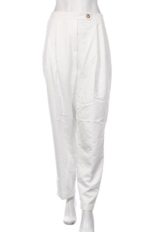 Pantaloni de femei ASOS, Mărime L, Culoare Alb, Preț 72,04 Lei