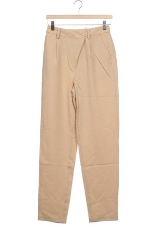 Γυναικείο παντελόνι NA-KD, Μέγεθος XS, Χρώμα  Μπέζ, Τιμή 7,17 €