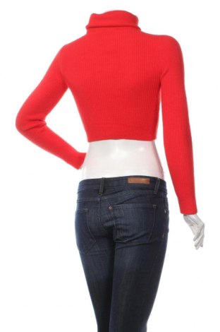 Γυναικείο πουλόβερ Bershka, Μέγεθος S, Χρώμα Κόκκινο, Τιμή 4,18 €