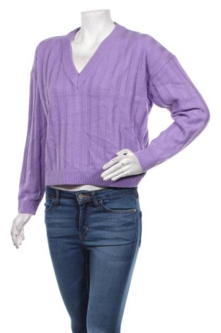 Γυναικείο πουλόβερ Brave Soul, Μέγεθος S, Χρώμα Βιολετί, Τιμή 2,09 €
