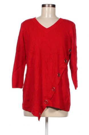 Γυναικείο πουλόβερ Rockmans, Μέγεθος M, Χρώμα Κόκκινο, Τιμή 13,11 €
