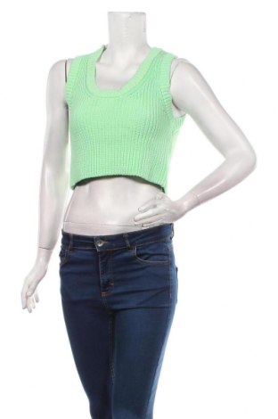 Дамски пуловер Zara, Размер S, Цвят Зелен, Цена 12,19 лв.