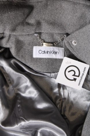 Дамско палто Calvin Klein, Размер XXS, Цвят Сив, Цена 669,00 лв.