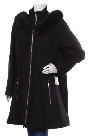 Γυναικείο παλτό Laundry By Shelli Segal, Μέγεθος XL, Χρώμα Μαύρο, Τιμή 149,22 €