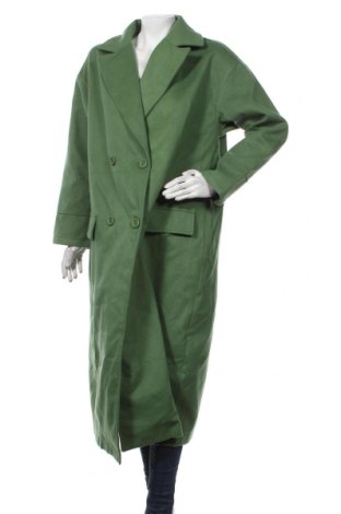 Дамско палто Miss Look, Размер S, Цвят Зелен, Цена 28,83 лв.