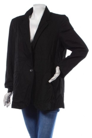 Γυναικείο σακάκι Ed.it.ed, Μέγεθος XL, Χρώμα Μαύρο, Τιμή 26,44 €