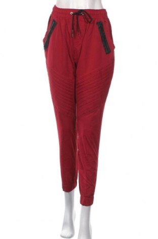 Γυναικείο αθλητικό παντελόνι, Μέγεθος XL, Χρώμα Κόκκινο, Πολυεστέρας, Τιμή 25,36 €