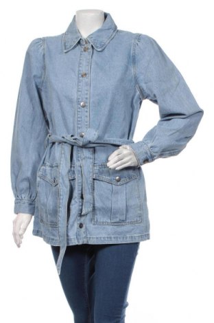 Γυναικείο μπουφάν Object, Μέγεθος M, Χρώμα Μπλέ, Τιμή 21,83 €