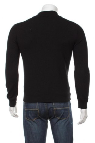 Jachetă tricotată de bărbați Hugo Boss, Mărime M, Culoare Negru, Preț 608,55 Lei